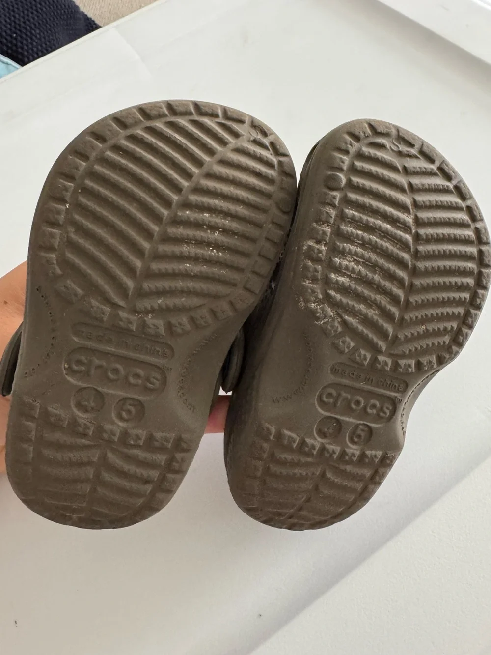 Brown Crocs Shoes